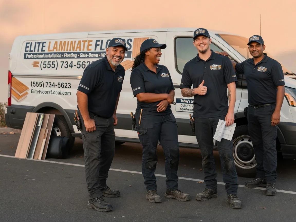 Laminate flooring installation company in Mico, TX